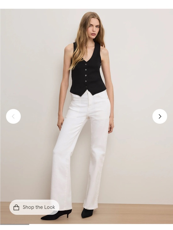 Veronica Beard Denim - NWT Veronica Beard Crosbie Wide Leg Patch Pocket Jeans